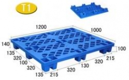 T1-九腳網(wǎng)格輕型塑料托盤